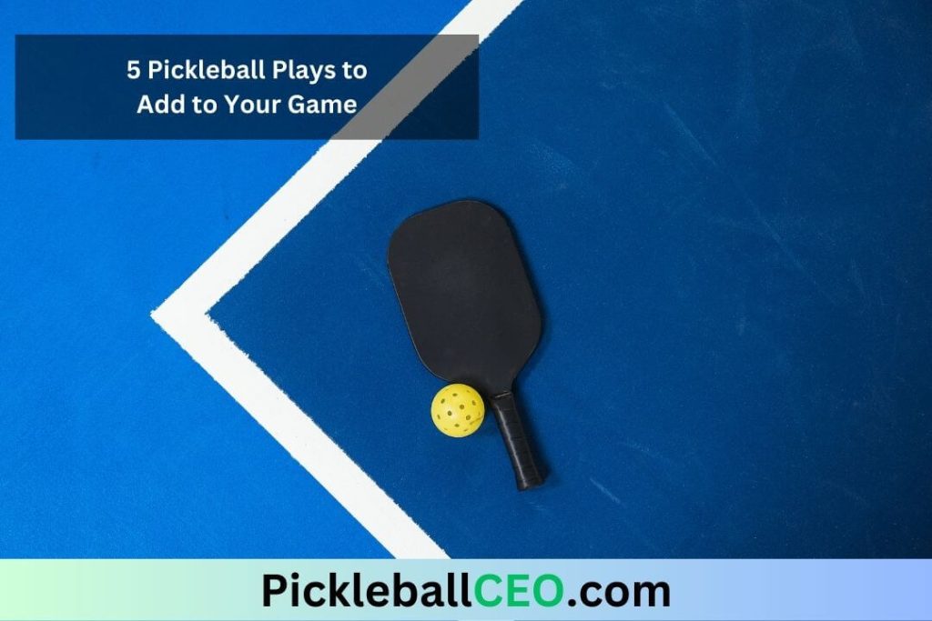 5 Pickleball Plays to Add to Your Game