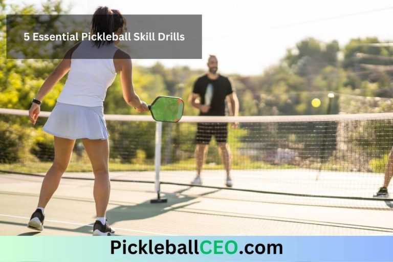 5 Essential Pickleball Skill Drills